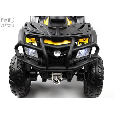 Детский электроквадроцикл 4WD RiverToys T001TT зеленый