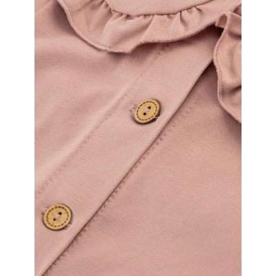 Блузка с воротником Mimilav пудровый 03