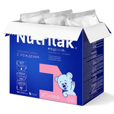 Смесь молочная Nutrilak Premium 1 1050г с 0 месяцев 5