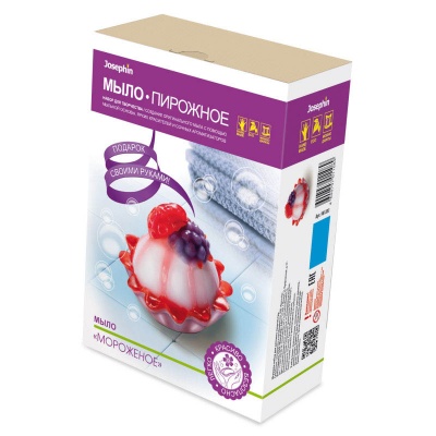 Набор для мыловарения Мыло-пирожное Мороженое Фантазер 981203