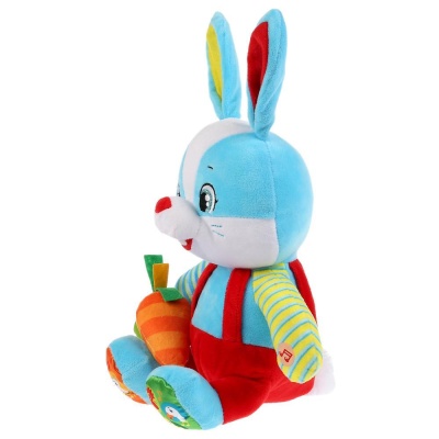 Мягкая озвученная игрушка Заяц Гоша 25 см Мульти-Пульти M9856-32 03