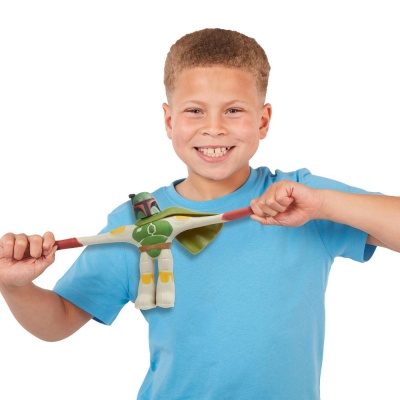 Тянущаяся фигурка Мандалорец Мини-Боба Фетт Stretch Armstrong 41660 04