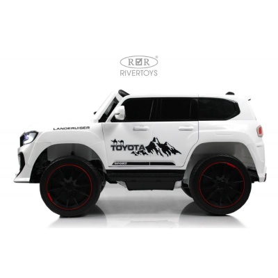 Детский электромобиль RiverToys G555GG белый