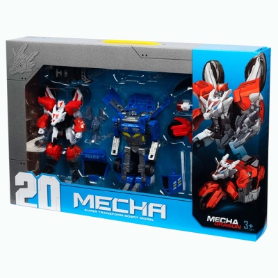 Набор 2 Робота Трансформера 18 см 1000457 3