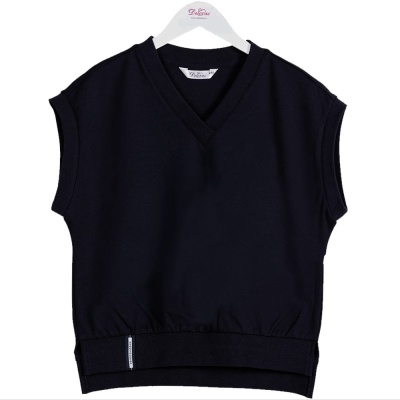 Жилет школьный Deloras V63533/122 черн