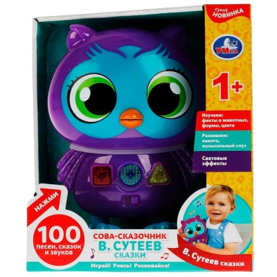Развивающая игрушка Сказочник Сова Умка HT821-R1