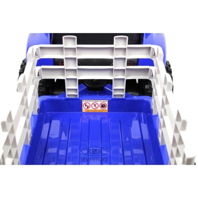Детский электромобиль Трактор RiverToys H444HH синий 05