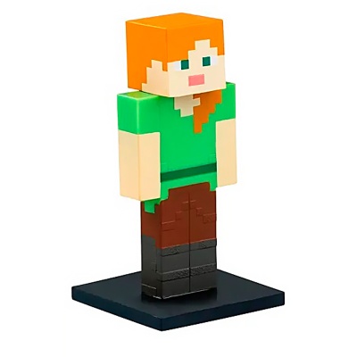 Коллекционные топперы Minecraft Алекс Кот и Паук Minecraft MC2021B 5