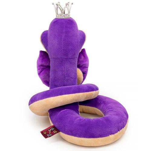 Мягкая игрушка Змея Асмодей 26 см Budi Basa Ss26-008 фото 4