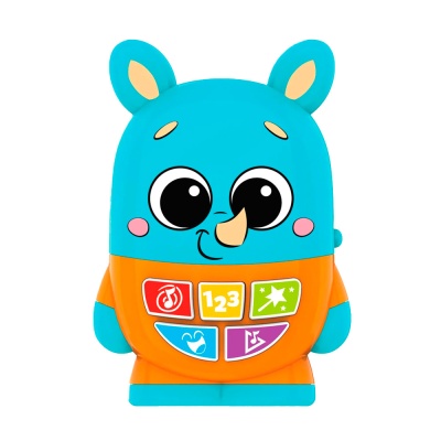 Музыкальная игрушка Носорожек Диско малыши Азбукварик 2952 1