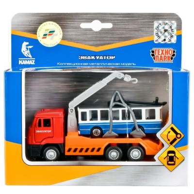 Игровой набор КамАЗ Эвакуатор Технопарк SB-17-24-G-WB 02