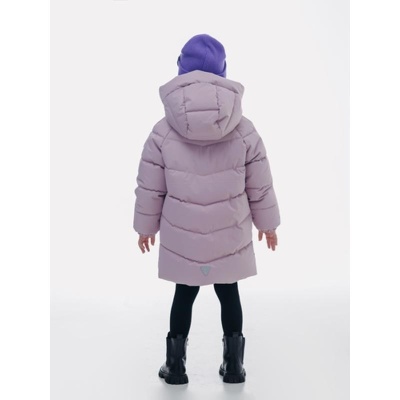 Пальто Fox-cub 5149 пудра 04