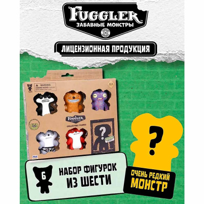 Коллекционные фигурки 7 см 6 штук Fugglers PMI FG2060B 10