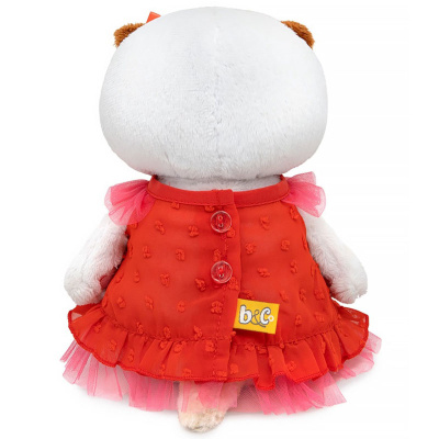 Мягкая игрушка Кошечка Ли-Ли Baby в платье с белым бантом Budi Basa LB-148 3