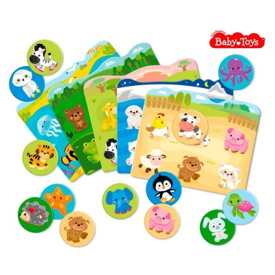 Игра Лото для самых маленьких Обитатели Земли Десятое королевство 02524