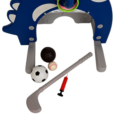 Стойка баскетбольная Птичка Pituso YYB754-blue синий 5