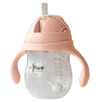 Поильник непроливайка с трубочкой Miyoumi P0003/244 1