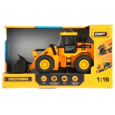 Трактор Погрузчик масштаб 1:16 с фрикционным механизмом Veld Co 130981 4