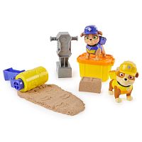 Игровой набор с кинетическим песком Щенячий патруль Крепыш и Микс Spin Master 64595
