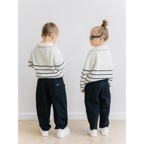 Джинсы Boyfriend Mimilav чёрный фото 5