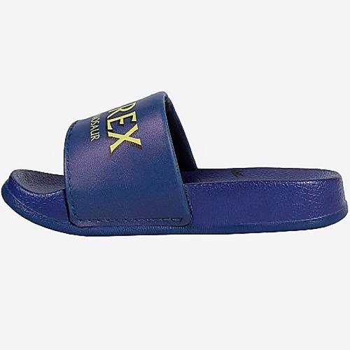 Сланцы для мальчика Kapika 82194-2 тёмно синие фото 2