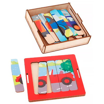 Набор пазлов для малышей Транспорт Mapacha 962207 3