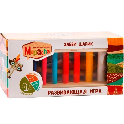 Игра настольная стучалка Забей шарик Mapacha 76614 2
