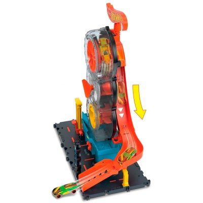 Гараж Мастерская Крутой поворот Hot Wheels HDP02 4