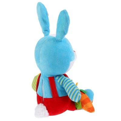 Мягкая озвученная игрушка Заяц Гоша 25 см Мульти-Пульти M9856-32 04