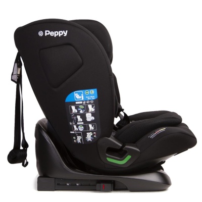 Автокресло Peppy Lambo I-Size black 03