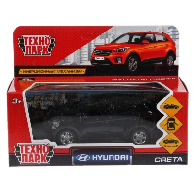 Коллекционная машинка Hyundai Creta Технопарк CRETA-BK 05