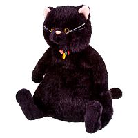 Мягкая игрушка котик черный 37 см Relana RL24077-37
