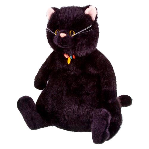 Мягкая игрушка котик черный 37 см Relana RL24077-37
