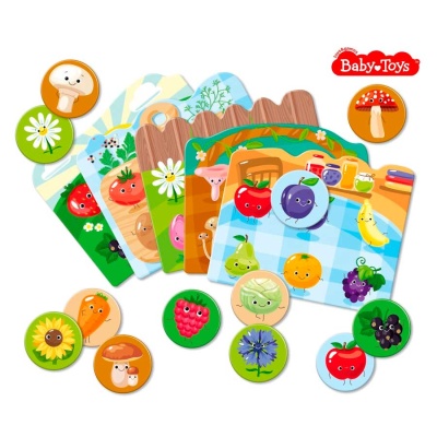 Лото для самых маленьких Веселый урожай Десятое королевство 02527