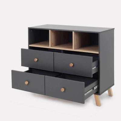 Комод пеленальный Rant Vester 1000/4 Moon Grey