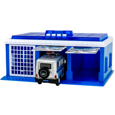 Игровой набор игрушка пластик свет-звук ПОСТ ГАИ 22 см Технопарк GARAGE-22SL1XCAR-POL-WOD 2