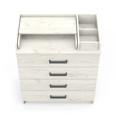 Комод пеленальный Атон Сириус-2 Marvin дуб крафт белый 03