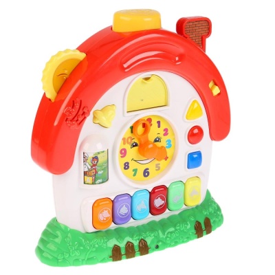 Развивающий домик-будильник Умка ZY107463-R