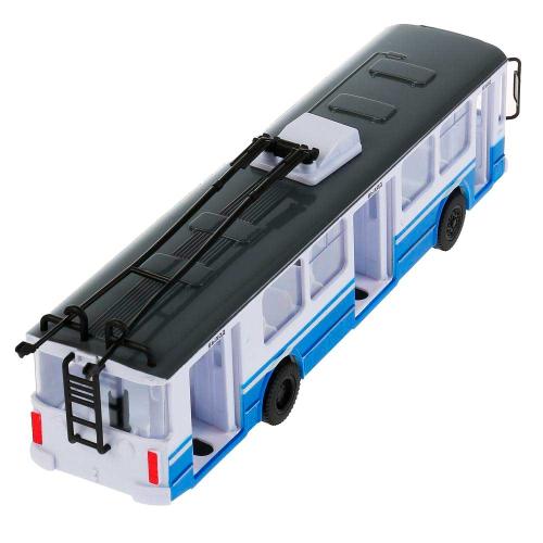 Инерционная машинка Троллейбус Технопарк SB-14-02-GN-OB фото 3