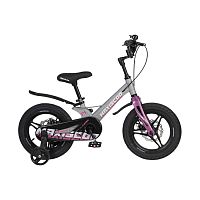 Велосипед детский Maxiscoo Space Deluxe Plus 14 MSC-S1443D серый жемчуг