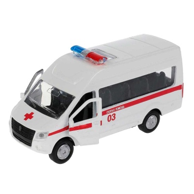 Игровой набор Медицинский пункт Технопарк GARAGE-22SL1XCAR-AMB 3