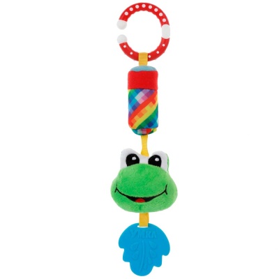 Подвеска с колокольчиком Лягушка-попрыгушка Умка RBT-FROG