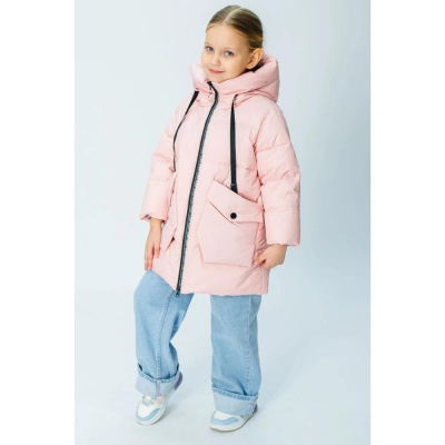 Пальто Deloras 22277X серо-розовый 03