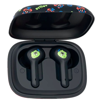 Беспроводные наушники с сенсорным управлением YLFS-06BT черные 1