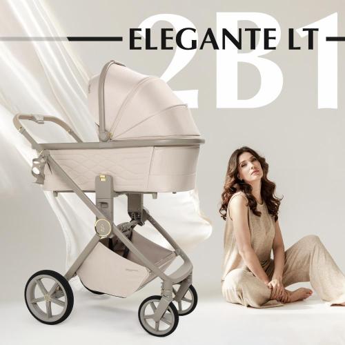 Коляска 2 в 1 Sweet Baby Elegante 427287 SBL LT Beige фото 2