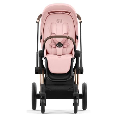 Коляска 2 в 1 Cybex Priam IV Rosegold Peach Pink фото 16