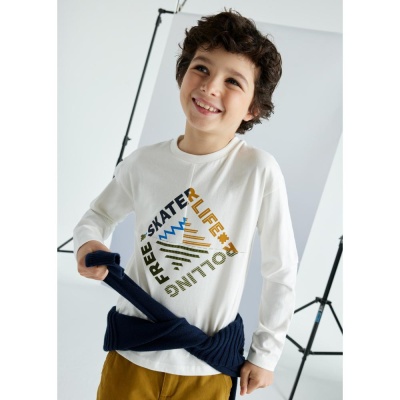 Лонгслив Nukutavake 7086/34 молочный 04