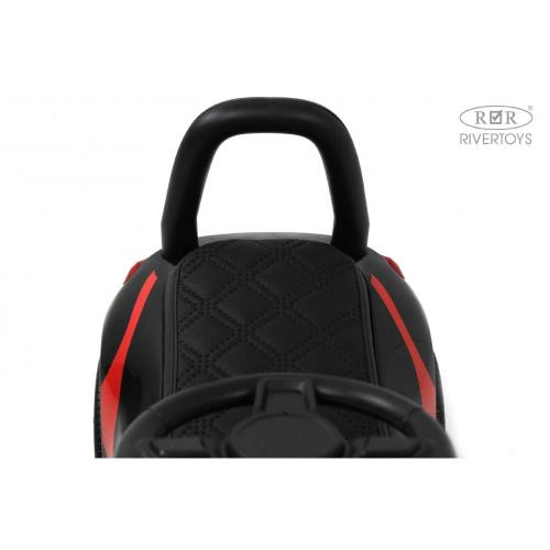 Детский толокар RiverToys F003FF чёрный фото 9