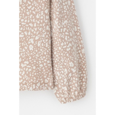 Блузка Леопард Crockid КР 302562 тёмно-бежевый 03