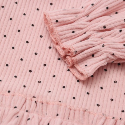 Платье Горошек Крошка Я 10327692 розовый 03